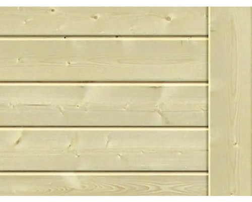 Karibu Plancher pour dimensions de socle 238 x 213 cm, naturel