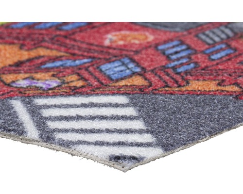 Fussmatte mit Feuerwehrauto Motiv