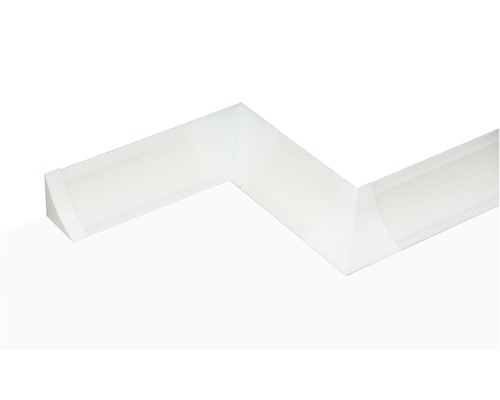 Goulotte de câbles en plastique avec raccords d''angle