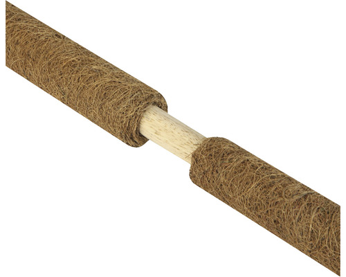 Support pour plantes en fibre de coco avec bâton en bois