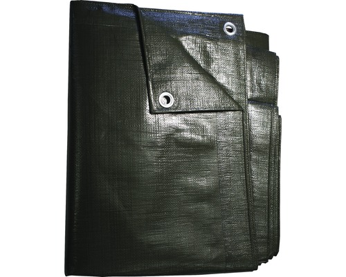 Bâche de protection avec œillets
