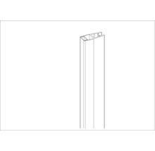 Barre magnétique Aurlane 90° / verre de 6mm AURL391