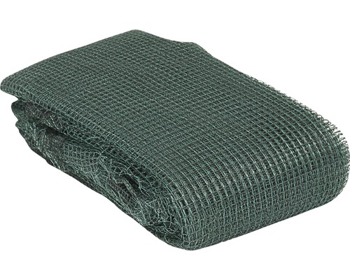 Grünes Unkrautvlies, gefaltet