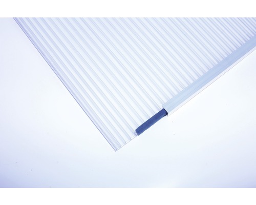 Plaque en polycarbonate profilée