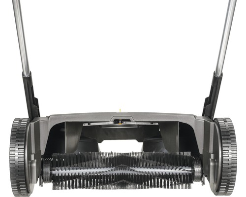 Balayeuse avec rouleau brosse et roues