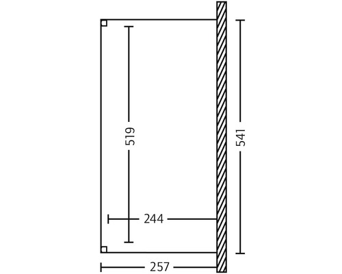 Dessin technique avec cotes