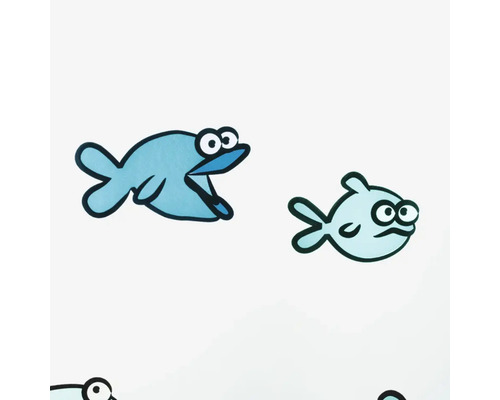 Illustration de poissons de bande dessinée