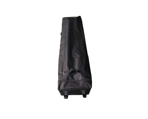 Sac de transport noir avec roulettes pour le transport