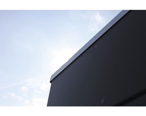 Vue détaillée d''une façade avec protection des bords