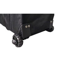 Detailaufnahme der Räder einer Transporttasche