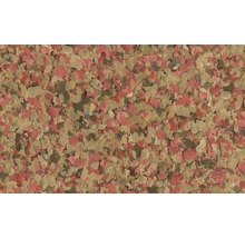 Gros plan de flocons de nourriture pour poissons