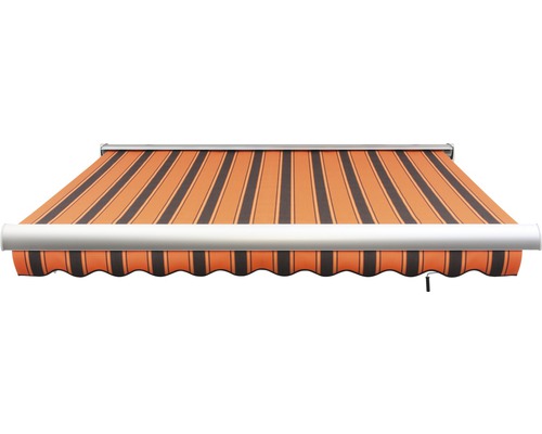 Store rayé pour protection solaire