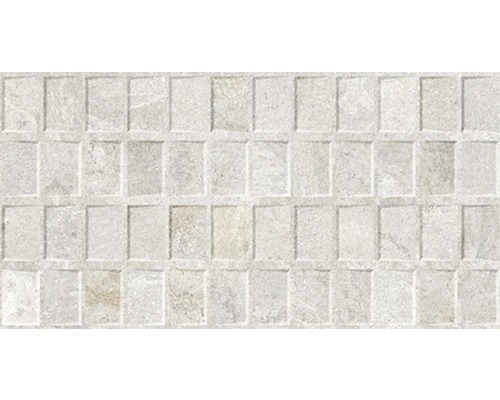 Carrelage décoratif en grès cérame fin Dover Almond 32x62,5 cm