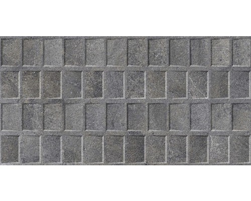 Carrelage décoratif en grès cérame fin Dover Marengo 32x62,5 cm