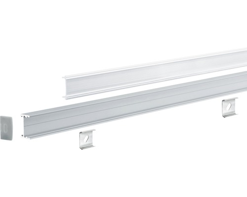 Profilé de luminaire LED avec accessoires de montage