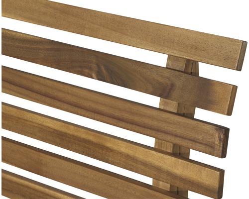 Detailansicht von Holzlatten