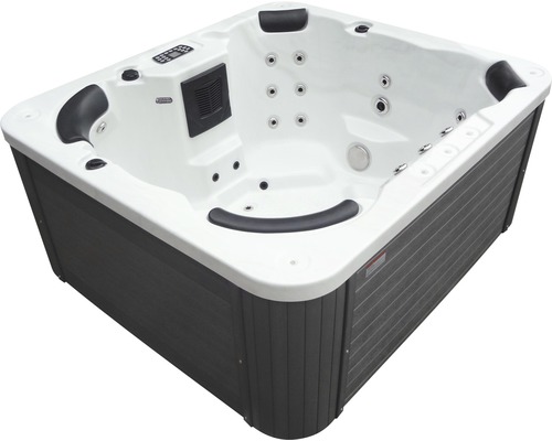 Whirlpool mit Steuerungselementen und Düsen