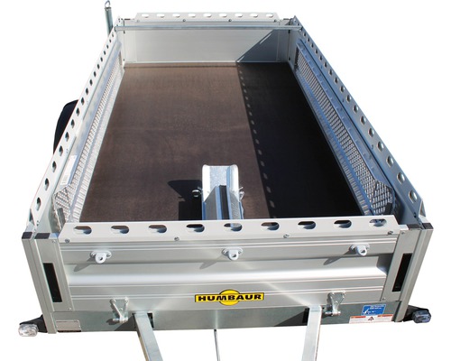 Remorque Humbaur avec surface de chargement
