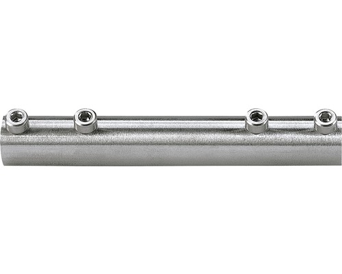 Metallrohr mit fünf Schrauben