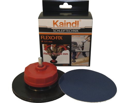Kaindl Flexo-Fix Schleifteller Set Durchmesser 125 Millimeter