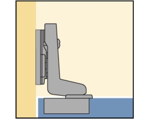 Küchenschrank-Scharnier zur Montage von Schranktüren