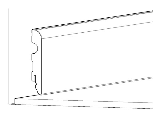 Plinthe pour fixation murale