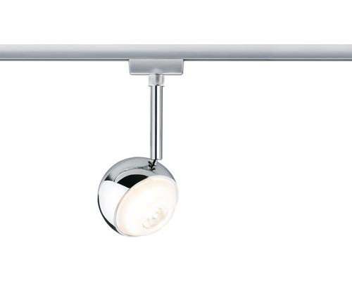 Spot sur rail en métal pour montage au plafond