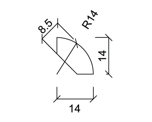 Dessin technique avec cotes