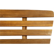 Detailansicht einer Holzlattenstruktur