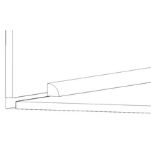 Illustration d''un joint d''angle pour les projets de construction