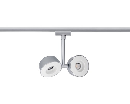 Zwei-Flammen-Strahler an Stromschiene für Innenräume