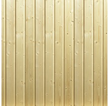 Holzverkleidung aus Fichtenholz