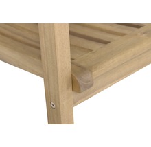 Vue détaillée d''un meuble en bois avec vis