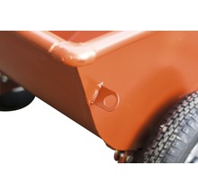 CAPITO Kippjapaner COMPACT 250 Liter 180° kippbar Lufträder mit Blockprofil und Stahlfelge inkl. Kunststoffgriffe-thumb-2