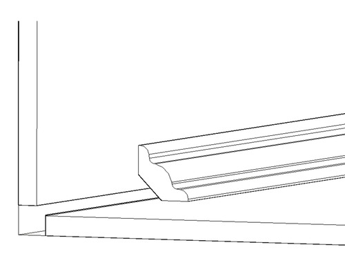 Plinthe et coin pour l''intérieur