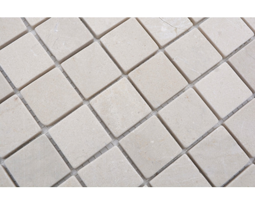 Détail de carreaux de mosaïque en marbre
