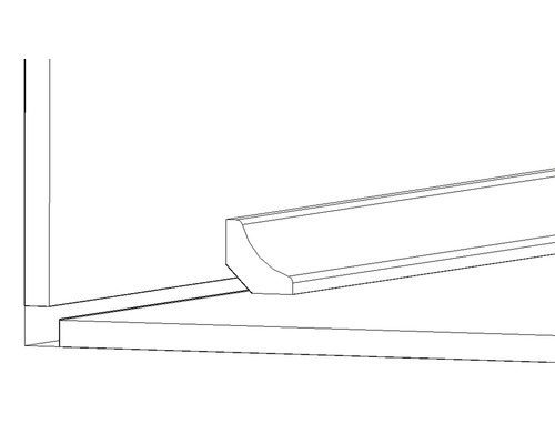 Vue détaillée de l''installation de plinthes