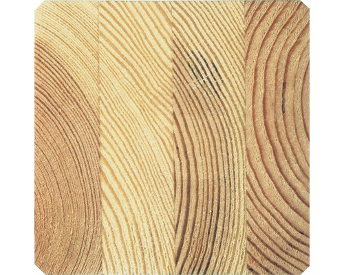 Nahaufnahme von verleimtem Holz mit Maserung