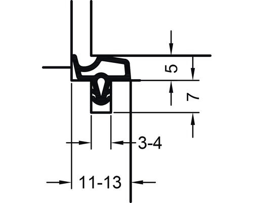 Dimensions d''un joint pour fenêtres et portes