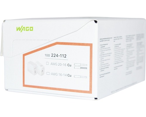 Boîte de bornes de connexion Wago