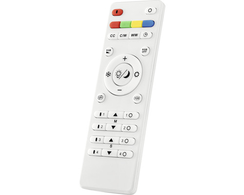 Télécommande blanche pour contrôler les lampes