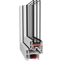 Kunststofffenster ARON Basic weiss 90x60 cm DIN Links-thumb-4 Kunststofffenster ARON Basic weiss 90x60 cm DIN Links-thumb-4