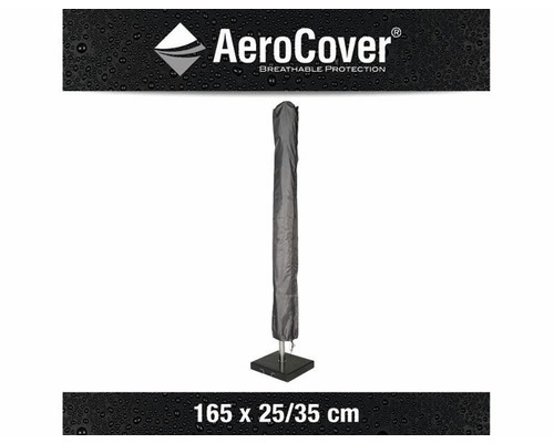 Housse de protection Aerocover pour parasols, dimension 165 x 25/35 cm