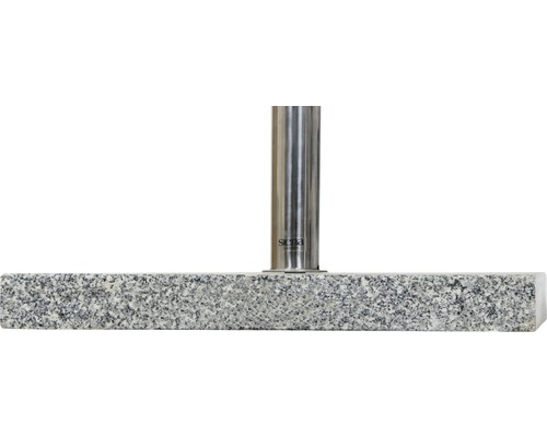 Socle en granit avec tube en acier inoxydable