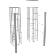 Gabionensäule Wilk 25 x 25 x 140 cm feuerverzinkt