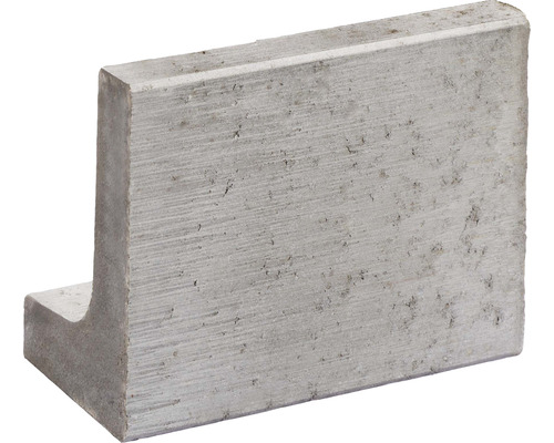 Mini-pierre en L grise 30x20x40x6 cm