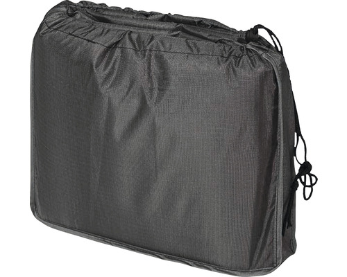 Graue Schutzhülle mit Kordelzug