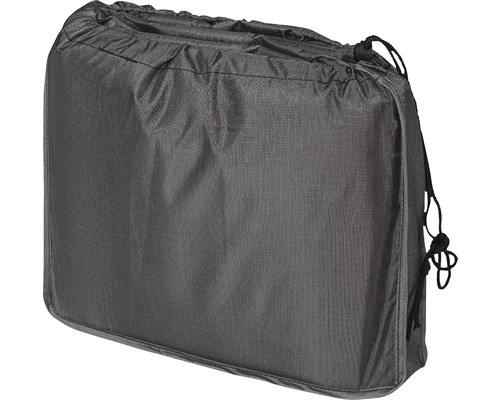 Graue Tragetasche mit Kordelzug