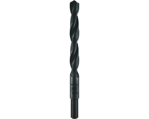 Alpen Foret métallique HSS court queue raccourcie L : 160 x Ø 14.0 mm Foret à métaux en acier rapide d''un diamètre de 10,5 millimètres