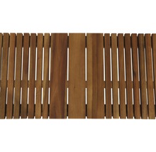 Tapis en bois avec lattes